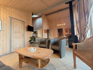 Fernseher, Kamin