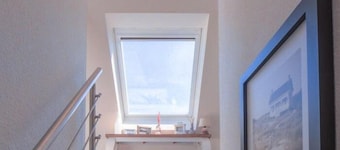 Fischerhaus Classic 318 - Ferienreihenhaus mit Kleinem Garten auf 2 Ebenen