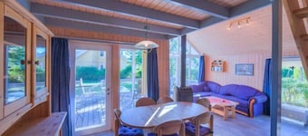 Seeschwalbe Classic 38 - Großzügiges Ferienhaus mit Eigener Sauna und Whirlpool