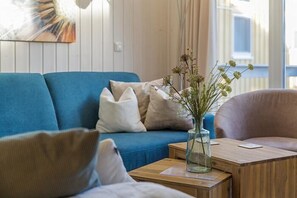 Televisie en een open haard