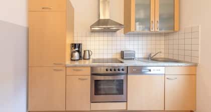 Fischerhaus 316 - Ferienreihenhaus mit kleinem Garten auf 2 Ebenen