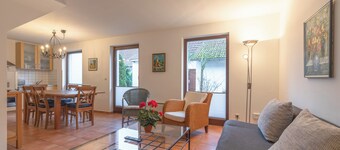 Fischerhaus 316 - Ferienreihenhaus mit Kleinem Garten auf 2 Ebenen