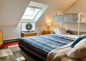 1 bedroom, travel crib, free WiFi, bed sheets