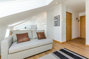 Apartamento, 1 habitación | Zona de estar
