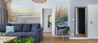 Cozy Apartment with Balcony | Parking | Work Space