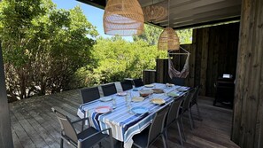 Opções para refeição ao ar livre