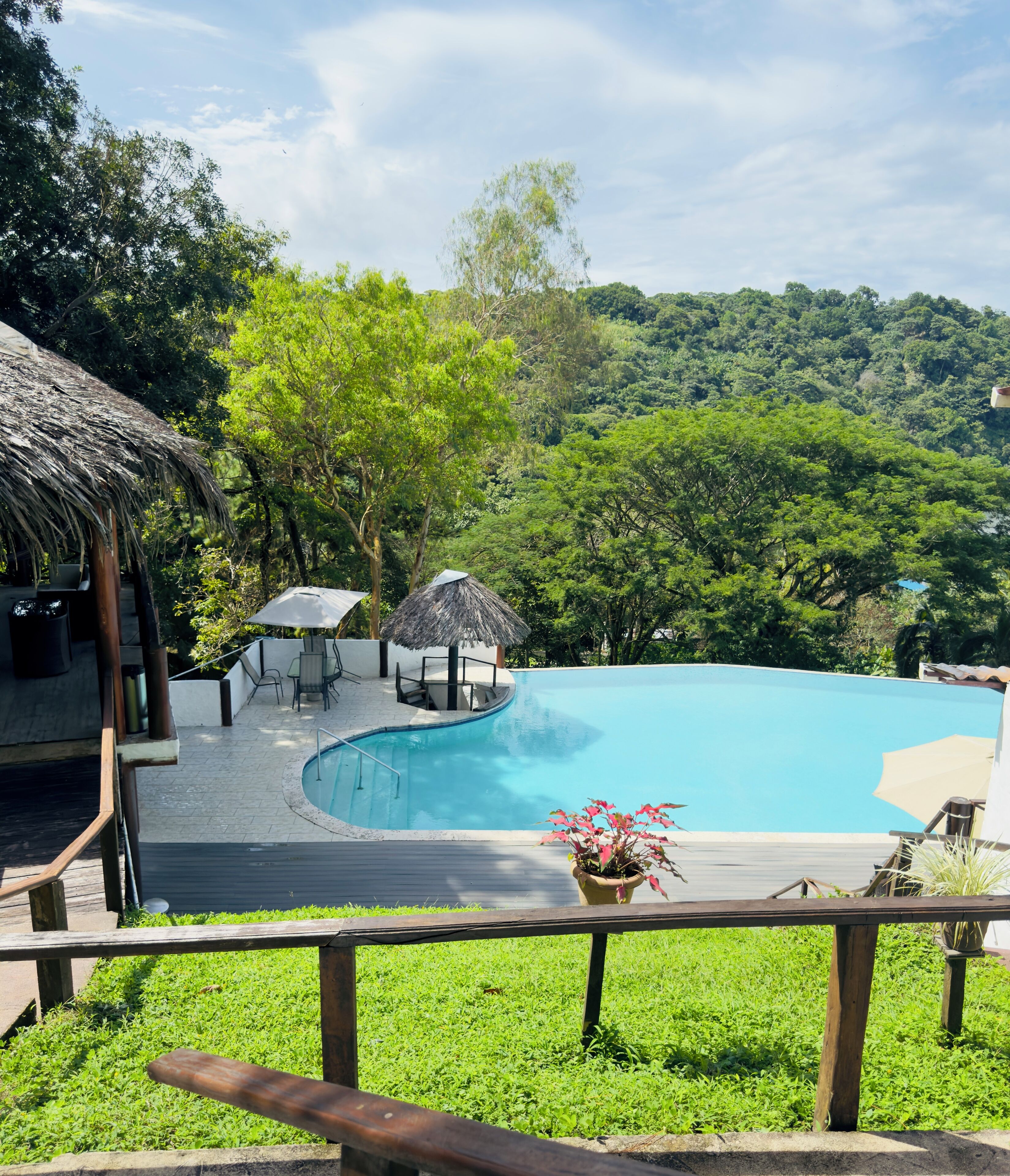 객실에서 보이는 전망