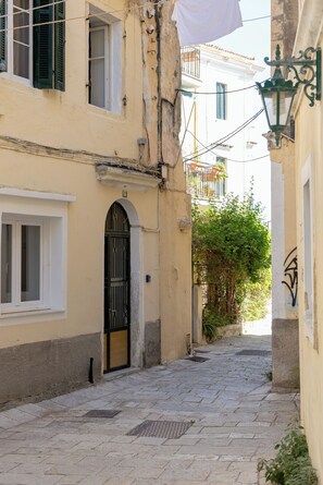 Front of property - Marialena Luxury Apartment (Corfu)