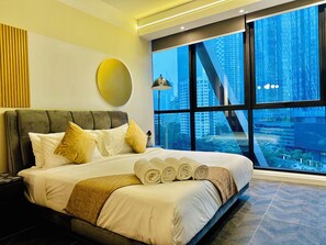 Signature Suite, 1 King Bed with Sofa bed | 1 bedroom, Egyptian cotton sheets, premium bedding, down comforters - Scarletz Suites Klcc Bukit Bintang by lulu (Kuala Lumpur)