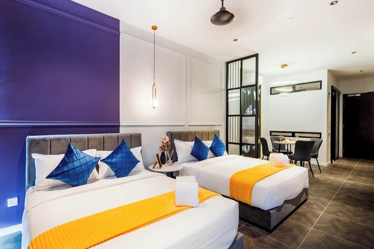 1 habitación, sábanas de algodón egipcio y ropa de cama de alta calidad
