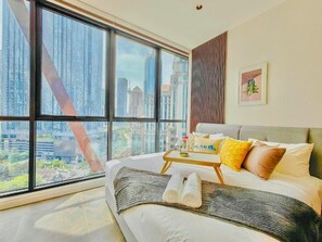 Signature Suite, 1 King Bed with Sofa bed | 1 bedroom, Egyptian cotton sheets, premium bedding, down comforters - Scarletz Suites Klcc Bukit Bintang by lulu (Kuala Lumpur)