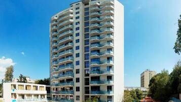 Fassade der Unterkunft