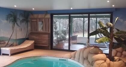 Gßte Exceptionnel Piscine Intérieure et Jacuzzi, Fitness, Billard, Pétanque !