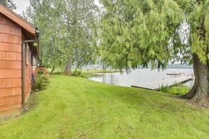 Interior - Waterfront Grapeview Escape w/ Boat Dock & Views! (Grapeview)