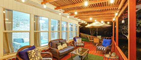 Façade de l’hébergement