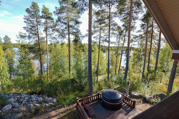 Comfort-mökki, järvinäköala | Näkymä huoneesta
