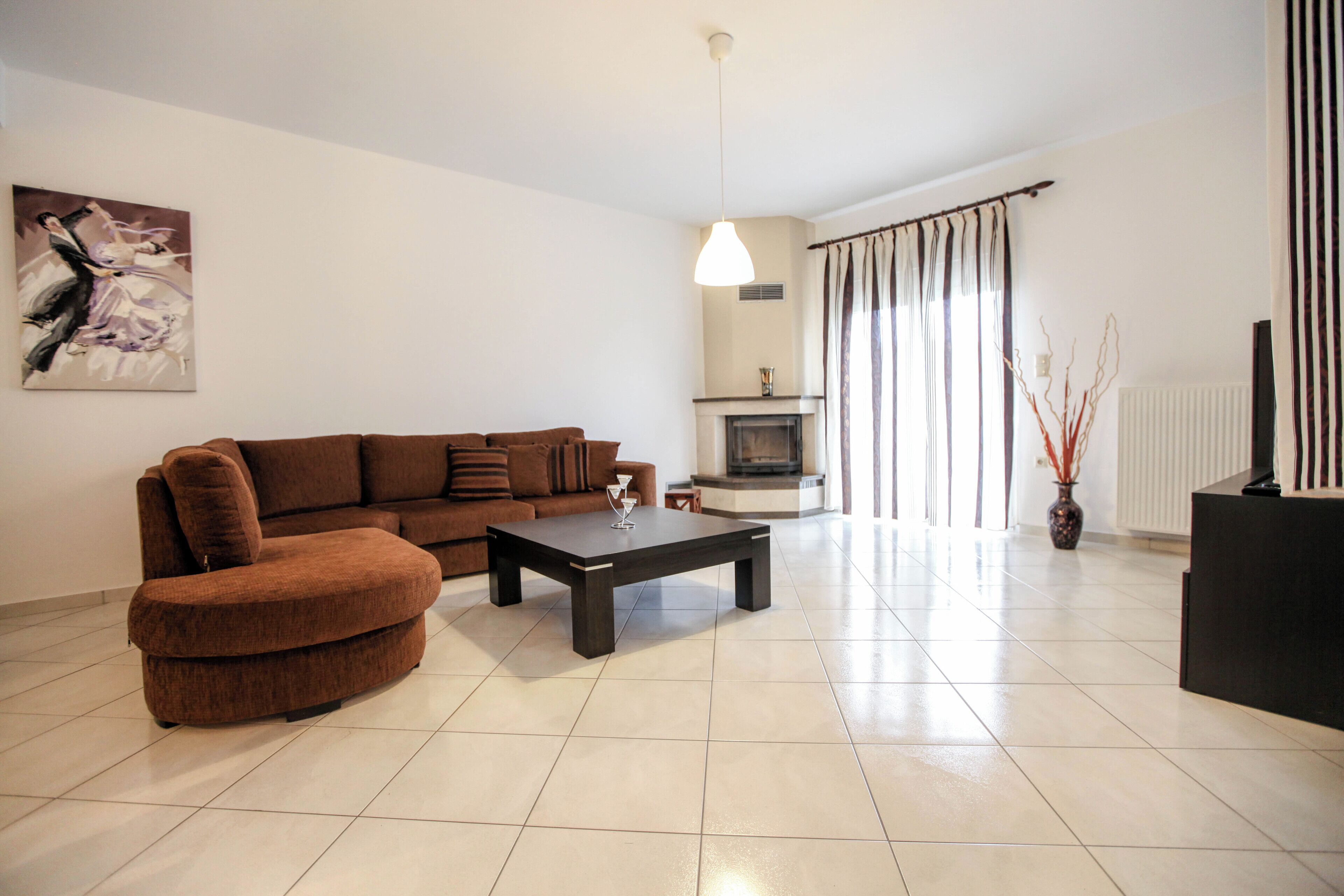 42-inch LED TV with cable channels