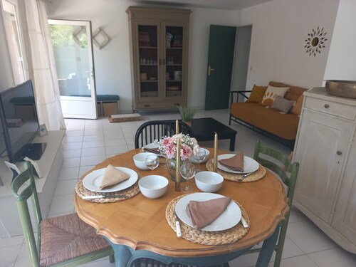 Appartement EN REZ DE Jardin Privatif ET Independant Dans Maison