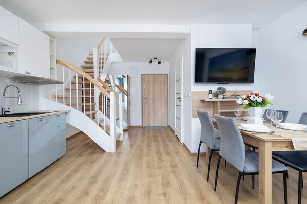 Apartment, 1 Bedroom, Terrace | Living room - Klimaty Bałtyku Dziwnów by Renters (Dziwnów)