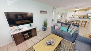 公寓客房, 2 間臥室 | 起居區