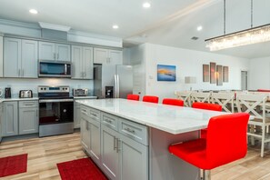 하우스, 침실 5개 | 전용 주방 | 냉장고, 오븐, 커피/티 메이커, 토스터