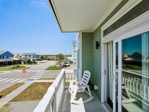 Balcony Views - Shore Sounds Fun | Beach Views + Pet Friendly! (Surf City)