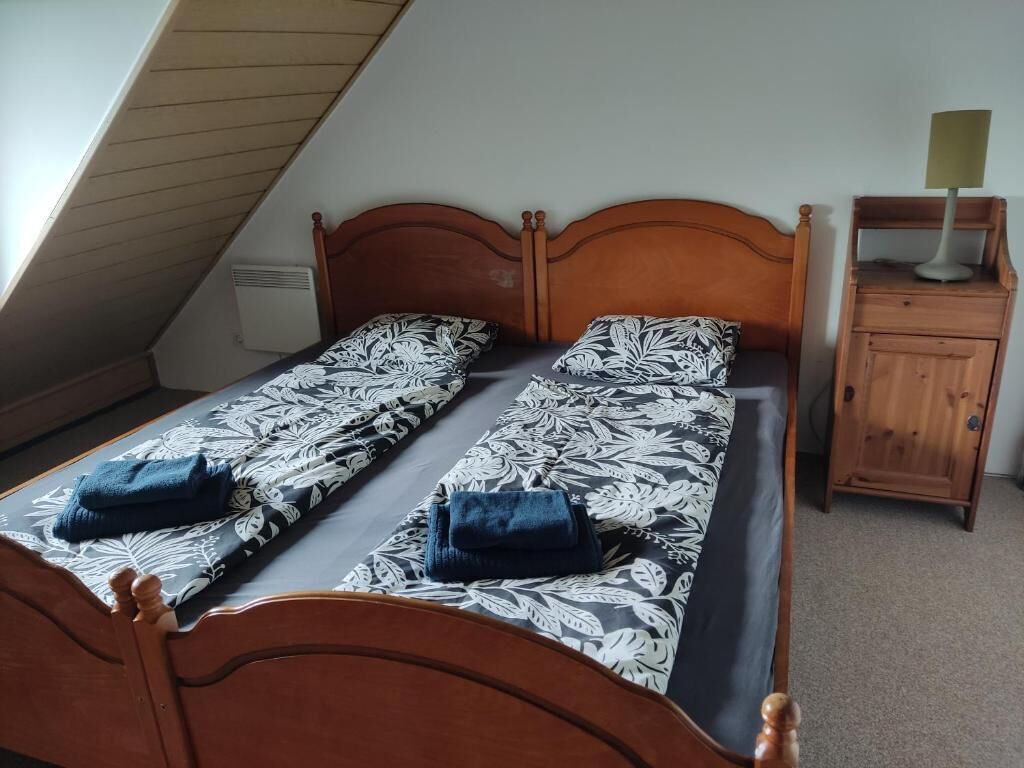 2 slaapkamers, een strijkplank/strijkijzer, wifi, beddengoed