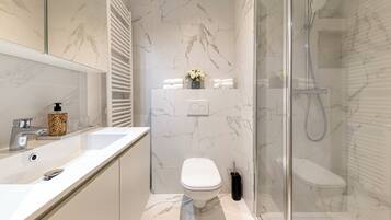 Luxury Duplex, City View | Bathroom | Slippers