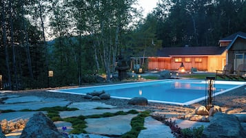 Seasonal outdoor pool