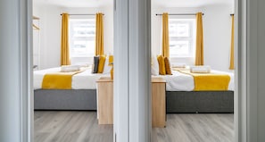 Comfort Apartment, 2 Bedrooms, Non Smoking | Iron/ironing board, free WiFi - Modern Town Center Apartments Aldershot (Aldershot)