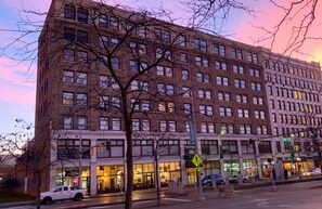 Voorkant van accommodatie