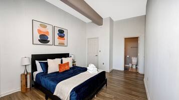 2 habitaciones y sábanas de algodón egipcio