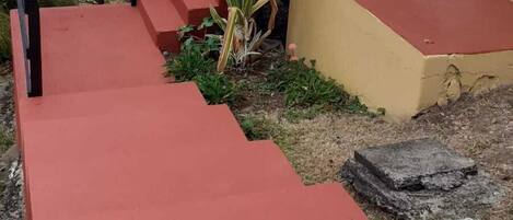 Fassade der Unterkunft