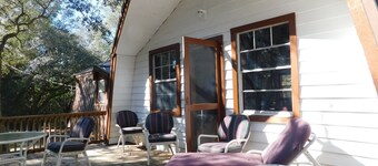 Country living at it's best! Rustic 1908 Barn nestled on 2.5 acres of old oaks