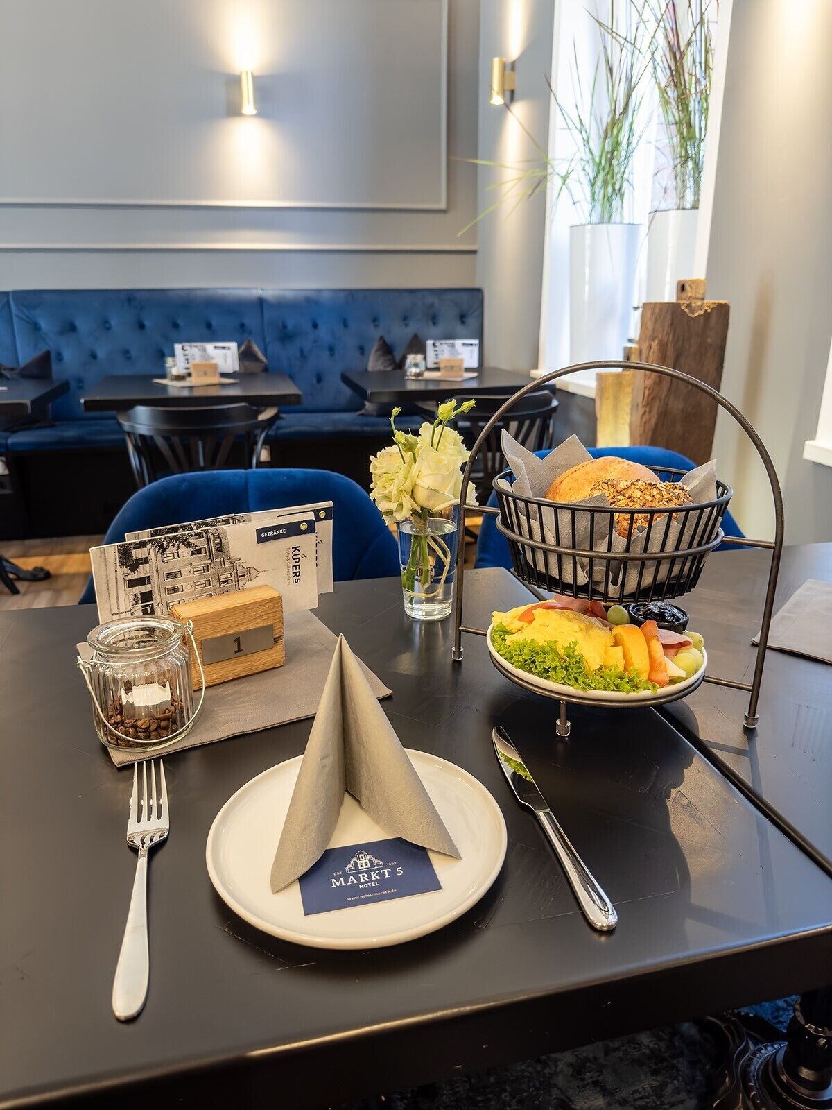 Dagelijks à-la-carte-ontbijt (EUR 9.50 per persoon)