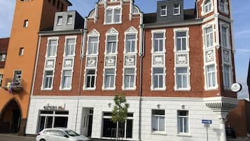 Fassade der Unterkunft