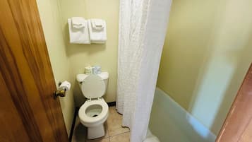 Hair dryer, towels