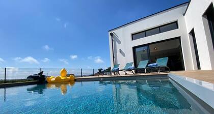 L'Escapade Marine, Villa bord de mer avec piscine