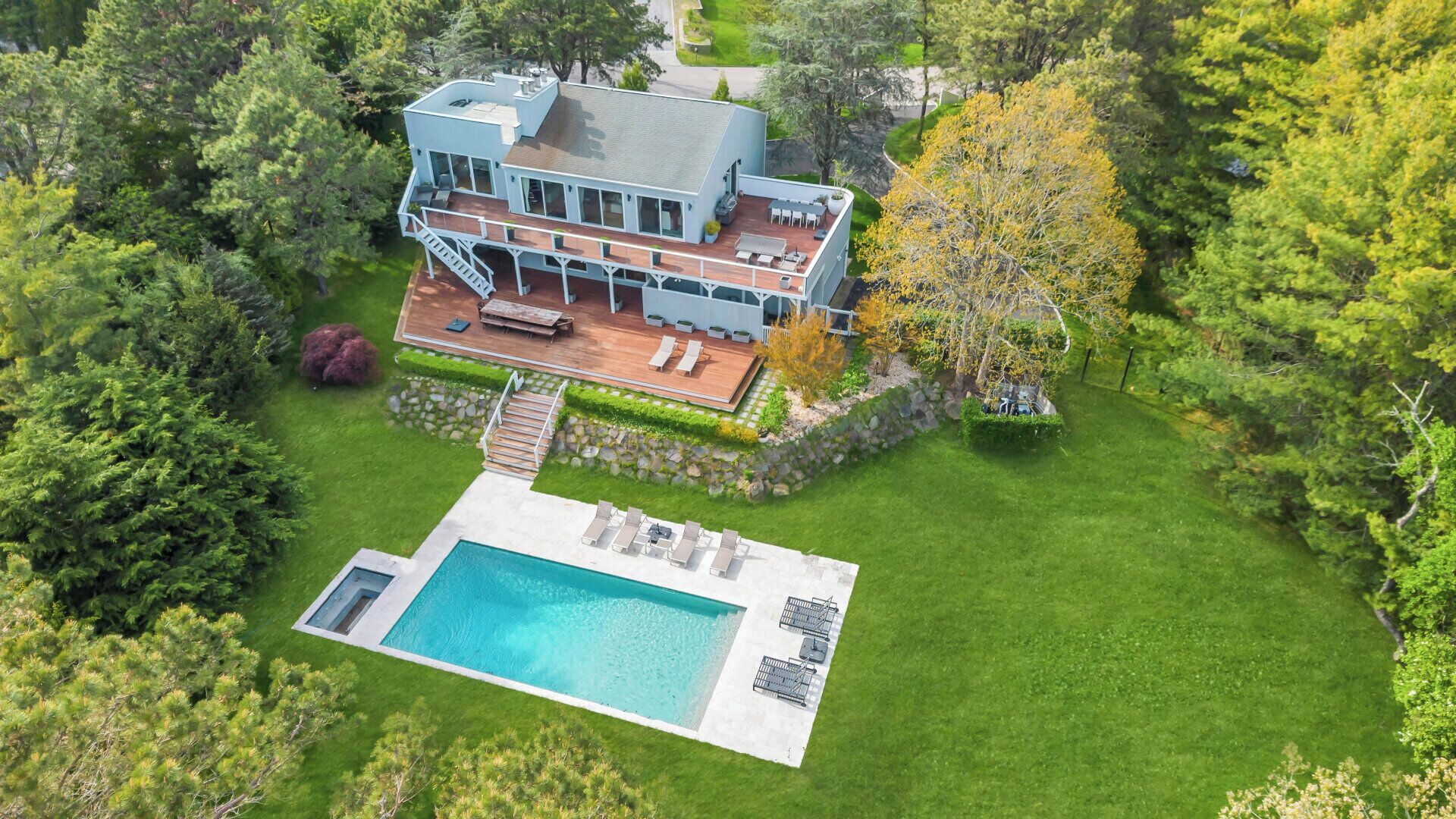 Classic Hamptons Home in Shinnecock Hills with Chic Design, Private Pool...