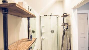 Hair dryer, towels