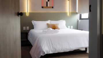 Large Studio | Laptop workspace, blackout drapes, free WiFi, bed sheets