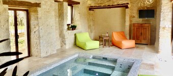 Maison Le Causse, private indoor swimming pool, 6 people maximum