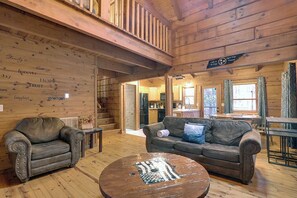 Cheminée, baby-foot