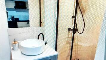 Towels, soap, toilet paper