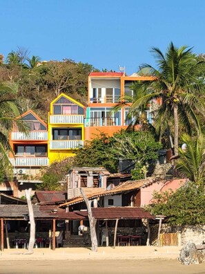 Façade de l’hébergement