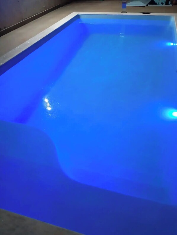 Una piscina climatizada