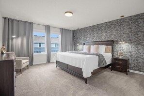 5 bedrooms, iron/ironing board, travel crib, free WiFi