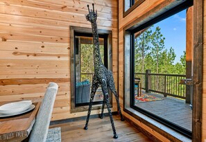 Interior - Cozy 2BD Cabin | Cornhole | Board Games | Hot Tub (Hochatown)