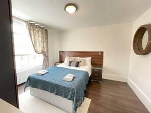 Apartment | 1 Schlafzimmer, Bügeleisen/Bügelbrett, kostenloses WLAN, Bettwäsche