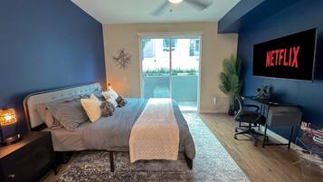 1 bedroom, desk, iron/ironing board, free WiFi